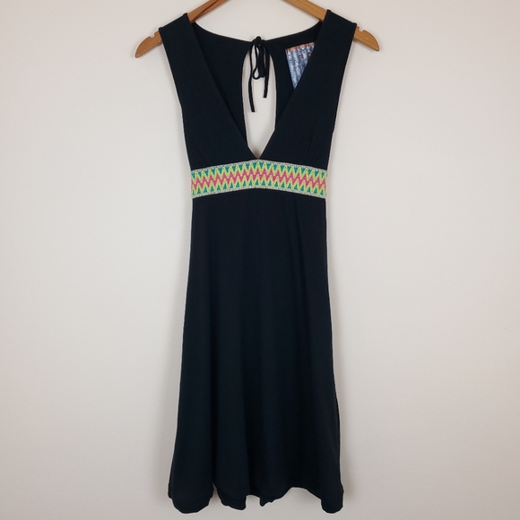 Free People Sleeveless Dress with Crocheted Style Belt - Picture 1 of 5